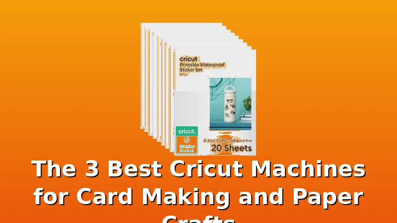 The 3 Best Cricut Machines for Card Making and Paper Crafts - BestCricut review with measurements and honest opinion
