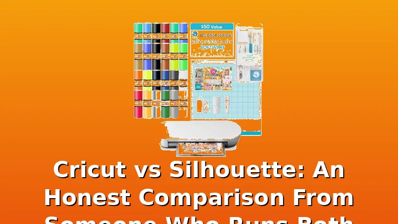 Cricut vs Silhouette: An Honest Comparison From Someone Who Runs Both - BestCricut review with measurements and honest opinion