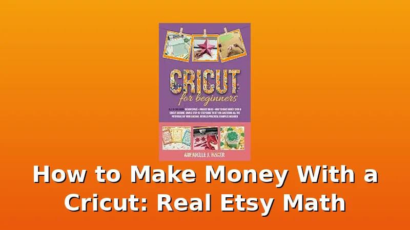 How to Make Money With a Cricut: Real Etsy Math - BestCricut review with measurements and honest opinion